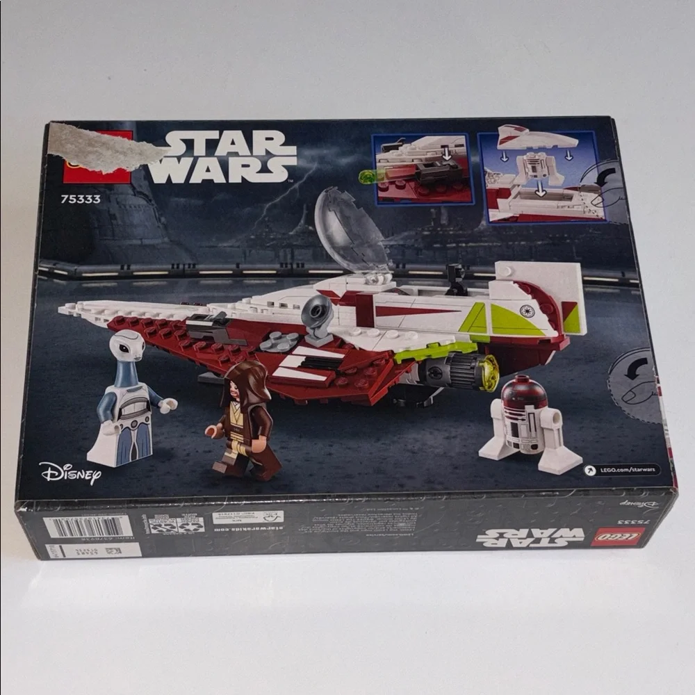 LEGO Star Wars Obi-Wan Kenobi Jedi Starfighter 75333 - B1-2 NEW